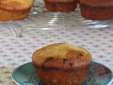 Muffins au yaourt à la poire