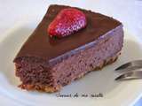 Cheesecake au chocolat