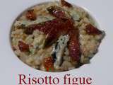 Risotto aux figues et à la fourme d'Ambert