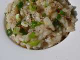 Risotto cébette et limette, un air de Printemps