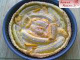 Tarte à la banane et à l'orange