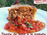 Tourte de lapin aux trois tomates