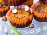 Muffins aux pommes, carottes et noisettes : un jeu d’enfants pour les enfants