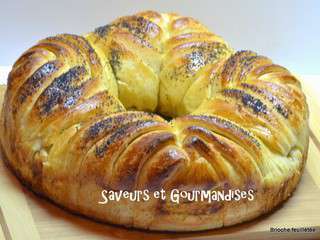 Brioche en Couronne Feuilletée