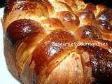 Brioche feuilletée en fleur