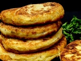 Galettes de pommes de terre aux fromages