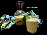 Lait avocat, amandes et dattes ou Smoothie marocain