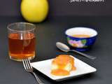 Magic Cake et son Coulis de Caramel au cidre ou jus de pommes