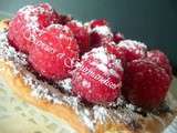 Tartelettes Chocolat  Framboises