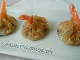 Wontons aux crevettes