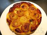 Tatin d’oignons au thym