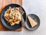 Spaghettis aux champignons d’automne