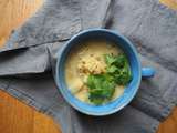 Soupe de fenouil, lentilles corail et coco