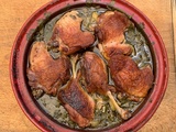 Tajine de canard aux blettes et citrons confits