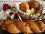  Autour des viennoiseries  avec notre Brioche aux cranberries