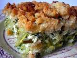 Crumbles de courgettes