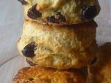 Scones aux cranberries