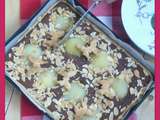 Tarte choco poire