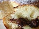 Brioche buchty coeur au nutella.Recette facile et inratable de la brioche buchty farcie au nutella