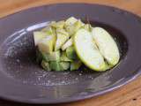 Tartare d’avocat aux pommes