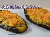 Aubergines à la Corse