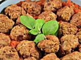 Boulettes de veau au basilic