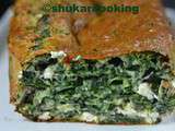 Cake spanakopita