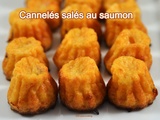 Cannelés salés au saumon