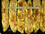 Courgettes à la corse