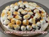 Délice meringué aux fruits rouges