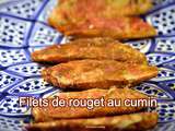 Filets de rouget au cumin