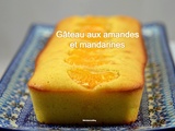 Gâteau aux amandes et mandarines