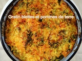 Gratin blettes et pommes de terre