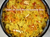 Gratin de chou fleur du pays de Bray