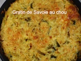 Gratin de Savoie au chou