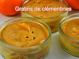 Gratins de clémentines