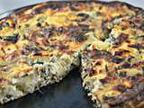 Quiche sans pâte aux blettes et feta