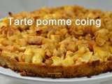 Tarte pomme coing