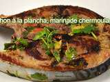 Thon à la plancha, marinade chermoula