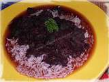 Daube de Poulpe au Vin Rouge