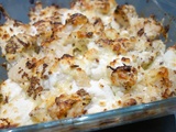 Gratin chou-fleur mascarpone