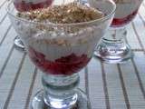 Verrines aux fraises