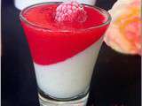 Panna Cotta Vanille/ Framboises