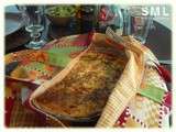 Quiche épinard, saumon et tomates cerise