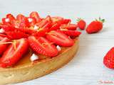 Tarte aux fraises et citron