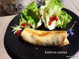 CRÊPES FOURRÉES au poulet ou jambon - fromage - béchamel