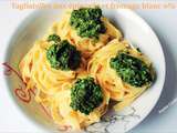 Tagliatelles légères aux épinards et fromage blanc 0%