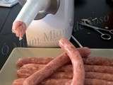 Confection saucisses maison