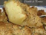 Crumble de pommes - simple, rapide, inratable