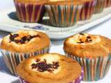 Muffins au citrouille et fromage blanc